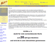 Tablet Screenshot of klimaev.de